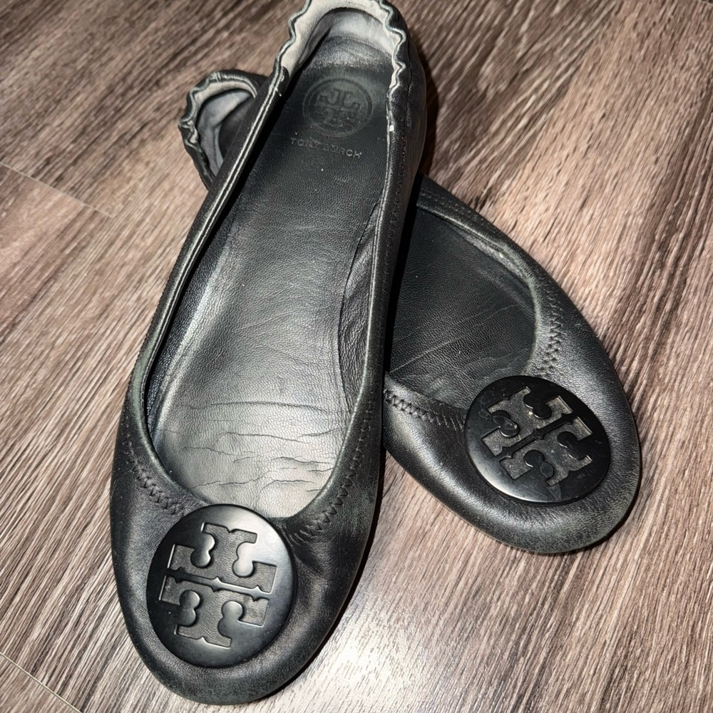 Tory Burch Minnie Travel Ballet Size 7